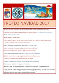 BASES TROFEO NAVIDAD 2017